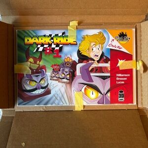 Nintendo Dark Ride #1 Comic Art - Red, Yellow, Purple